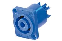 Image de Einbaubuchse Powercon Neutrik blau