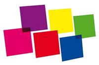 Afbeelding van Farbfolie PAR 64 Muster Set 20 Farben