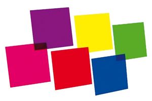 Obrazek Farbfolie PAR 64 Muster Set 20 Farben