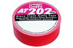 Afbeelding van Gaffa Tape AT202 weiß 50m