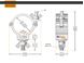 Bild von Half Coupler Small Outdoor 48-51/30/100kg