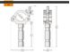 Bild von Half Coupler Spigot 48-51/50/500kg