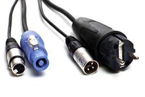 Imagen de Kabel Kombi Einspeisung DMX/Strom 1m