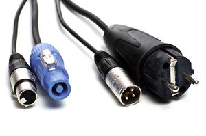 Εικόνα της Kabel Kombi Einspeisung DMX/Strom 20m