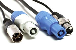 Resim Kabel Kombi Verbindung DMX/Powercon 2m