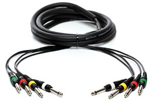 Resim Kabel MC 4x Klink 6,3 auf 4x Klink6,3 3m