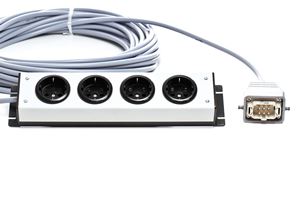 Resim Kabel MC 6pol auf 4x Schutzko 10m
