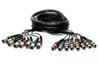 Εικόνα της Kabel MC 8 x XLR male/female 3m