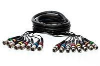 Εικόνα της Kabel MC 8 x XLR male/female 5m