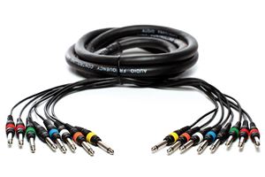 Εικόνα της Kabel MC 8x Klinke 6,3 m/m m 10m