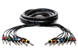 Εικόνα της Kabel MC 8x Klinke 6,3 m/m m 3m