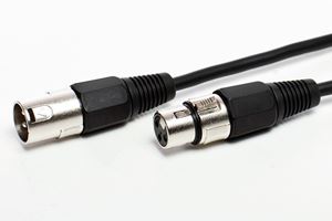 Resim Kabel XLR 3pol male/female 2m