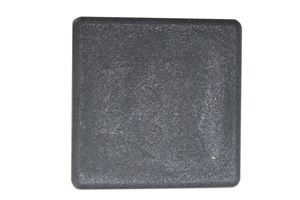 Afbeelding van Kunststoff  Endkappe 50 x 50 x 2 schwarz