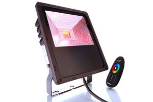 Obrazek LED Outdoor Fluter RF 60W RGB