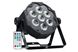 Obrazek LED Pad 7 7x10W 5in1 RGBWA schwarz