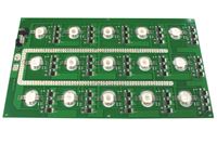 Afbeelding van LED PCB für Colour Invader komplett bestückt mit LED´s