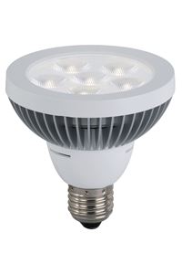 Resim LM LED E27 230V 10W 40° CW silber