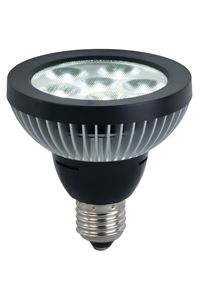 Image de LM LED E27 230V 10W 40° WW schwarz