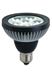 Obrazek LM LED E27 230V 10W 40° WW schwarz