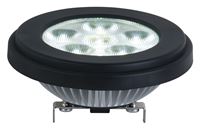 Image de LM LED G53 12V 10W 40° CW schwarz