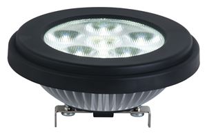 Picture of LM LED G53 12V 10W 40° CW schwarz
