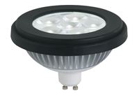 Resim LM LED GU10 230V 10W 40° WW schwarz