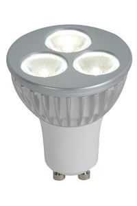 Picture of LM LED GU10 230V 3W 38° W silber