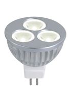 Afbeelding van LM LED GU5,3 MR16 12V 3W 38° CW silber