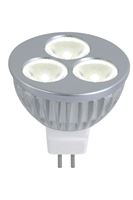 Obrazek LM LED GU5,3 MR16 12V 3W 38° W silber