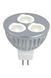 Image de LM LED GU5,3 MR16 12V 3W 38° W silber