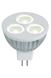 Изображение LM LED GU5,3 MR16 12V 3W 38° WW weiß