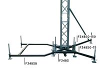 Imagen de Outrigger für Bodenplatte 75cm Stahl