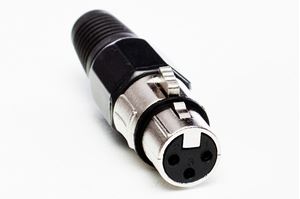 Εικόνα της Stecker XLR  3pol female blau