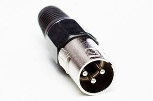 Εικόνα της Stecker XLR  3pol male rot