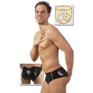 Obrazek Latex Herren-Slip M/L