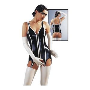 Image de Latex Strapscorsage schwarz