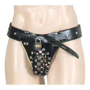 Picture of Herren-Leder-Keuschheitsgurt