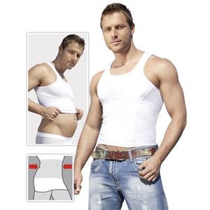 Bild von Bauch-weg Shirt Weiss