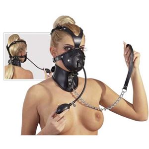 Bild von Leder Kopfmaske