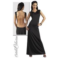 Afbeelding van Kleid mit Ketten schwarz