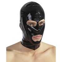 Picture of Latex Kopfmaske schwarz 