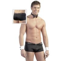 Obrazek Herren Pants mit Fliege und Manschetten
