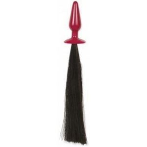 Εικόνα της Pony Play Buttplug medium - rot