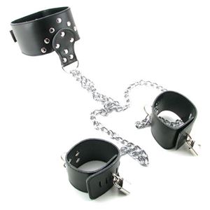 Picture of Leather Collar and Cuffs