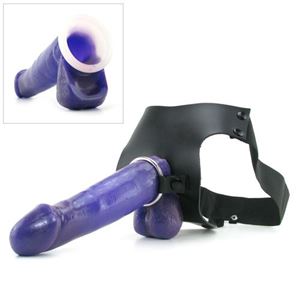 Picture of Purple Delight Hollow Strap-On