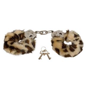 Εικόνα της Furry Love Cuffs Leopard