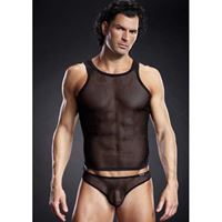 Изображение Schwarzes Durchsichtiges Tank Top