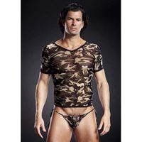 Image de V-Neck Tee Camouflage