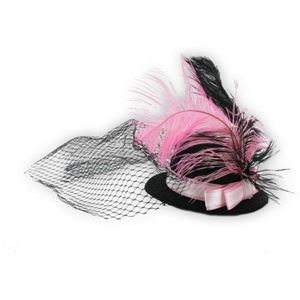 Image de Mini Hat with Feathers and Veil