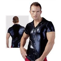 Изображение Schwarzes Wetlook-Hemd